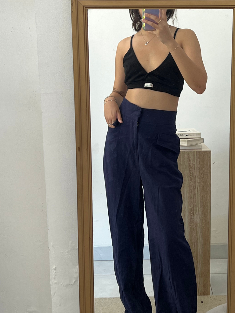 SAMPLE SALE : Primrose Pants in Navy