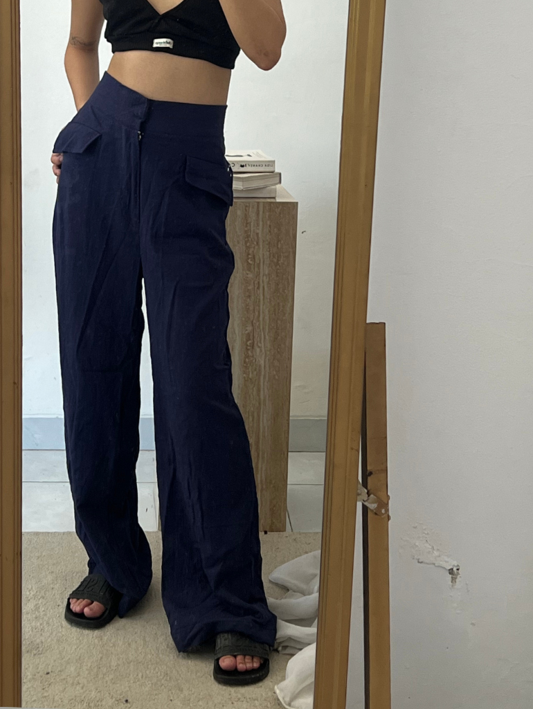 SAMPLE SALE : Primrose Pants in Navy