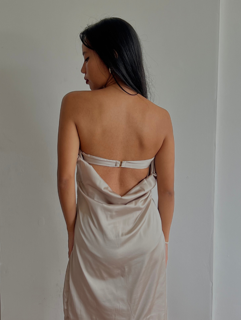 SAMPLE | Jardin Dress in Champagne