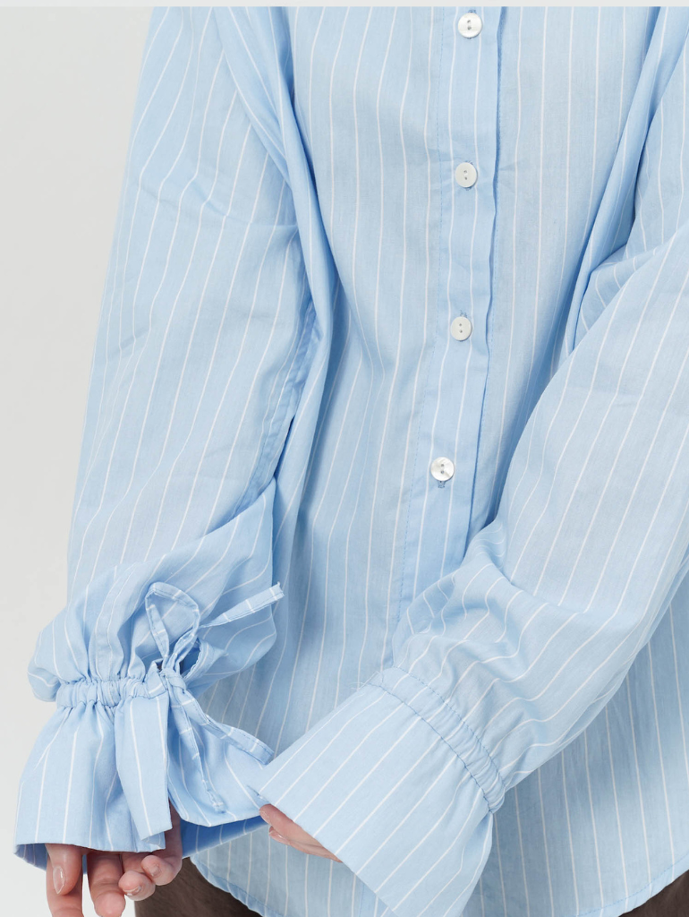 Somerset Shirt in Blue Stripes