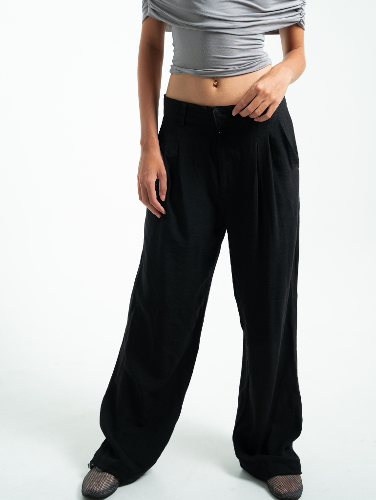 Sol Tailored Pants in Black