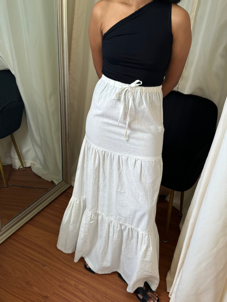 SAMPLE | Tiered Maxi Skirt