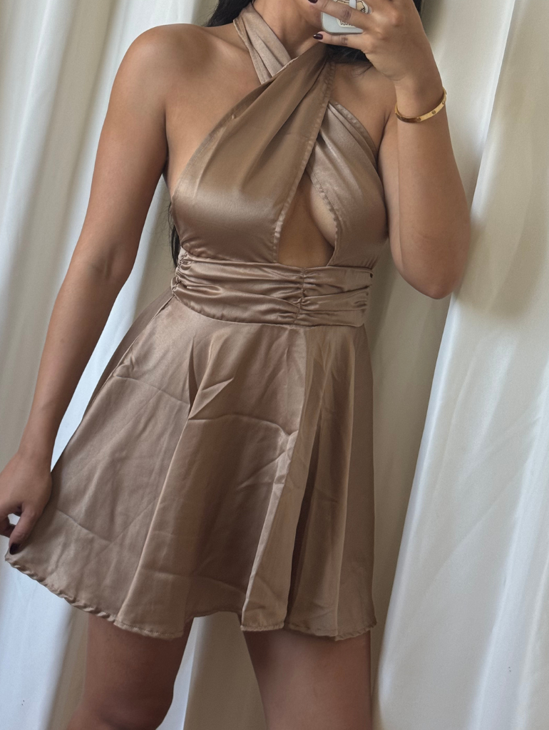 SAMPLE | Alana Dress in Hazel