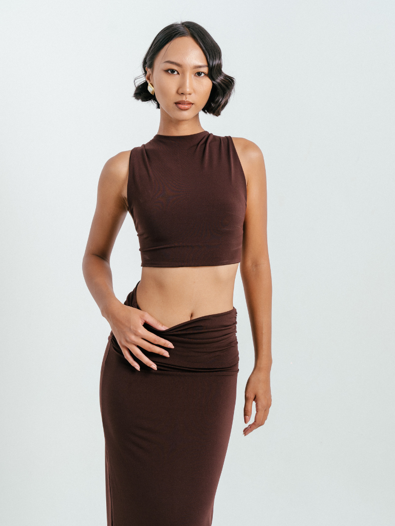 Melrose Skirt in Espresso