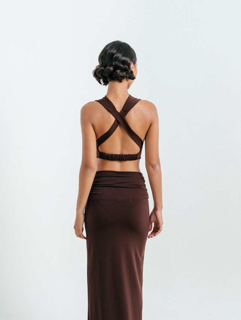 Melrose Skirt in Espresso