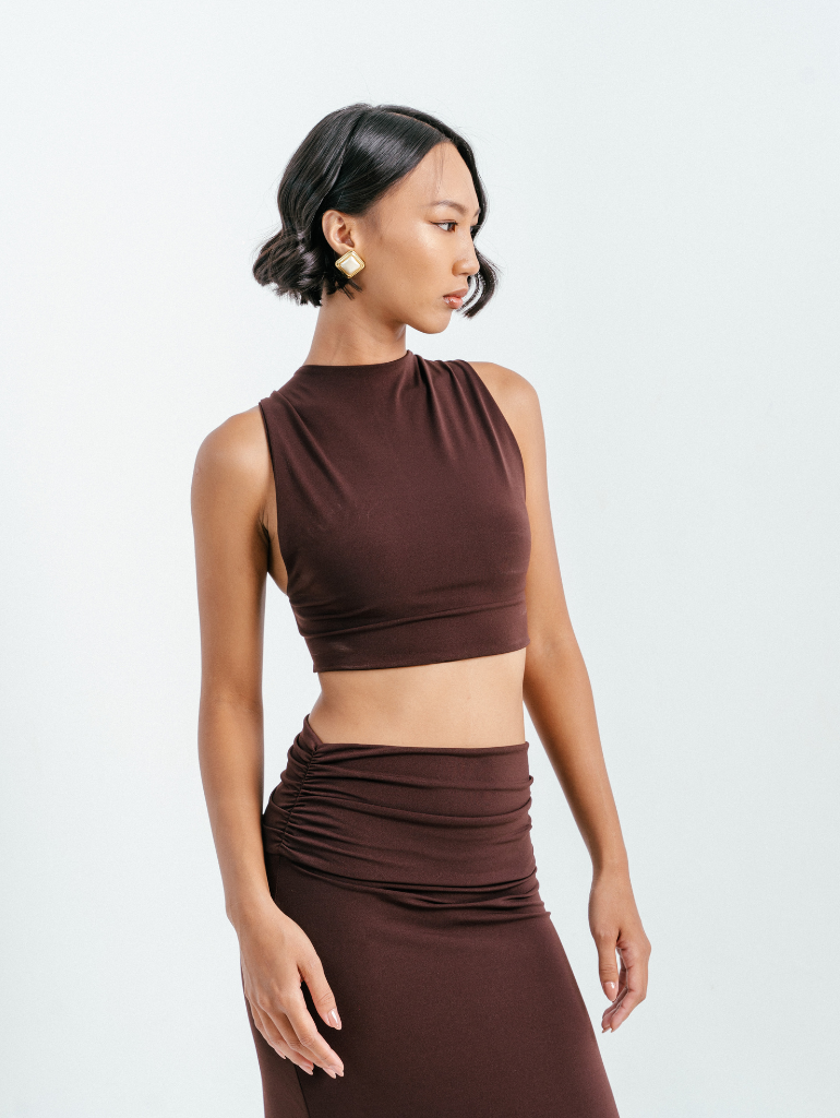 Melrose Skirt in Espresso